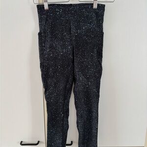 Lululemon leggings Lead The Pack Crop Mineralize Multi color Size 4